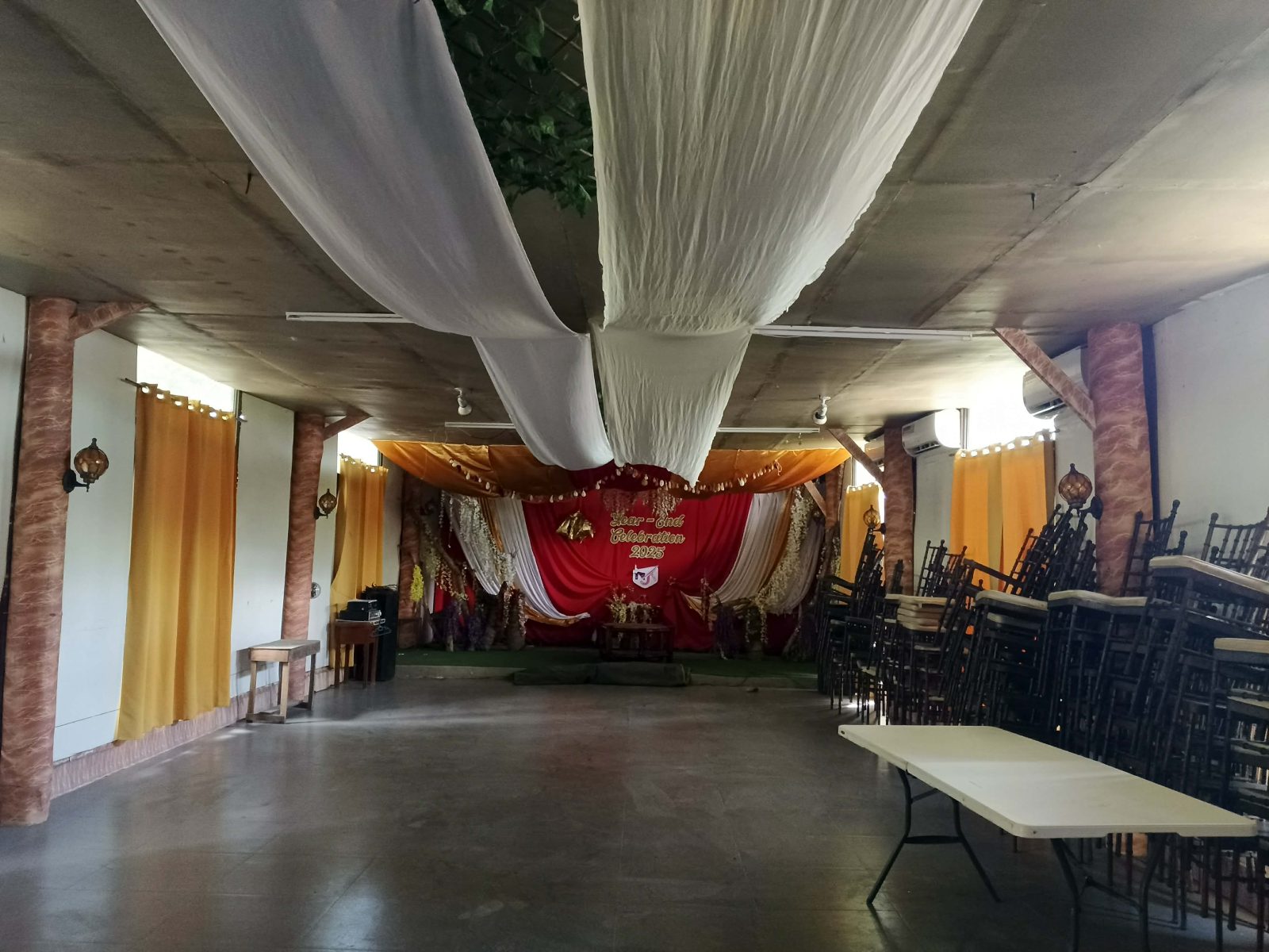 Air Condition - Function Hall at Jehoven's Garden Resort
